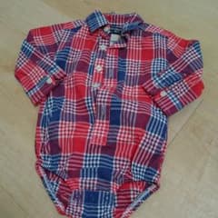 オシュコシュ シャツロンパースのサムネイル