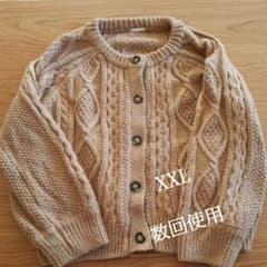 ケーブルコクーンカーディガン gu ベージュのサムネイル