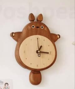 Totoro Ghibli Wall Clock