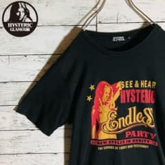 即完売モデル】ヒステリックグラマー☆センターロゴ Tシャツ 