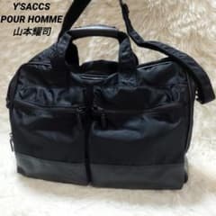 【希少】山本耀司 Y'SACCS POUR HOMME ビジネスバック 2way 希少】山本耀司 Y'SACCS POUR HOMME ビジネスバック 2way - メルカリ