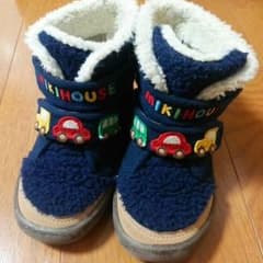ミキハウス  もこもこブーツ 16㎝のサムネイル