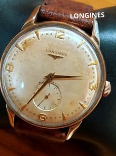 ロンジン　1950年代　スモセコ cal.22A　ATメンズ腕時計　稼働品 ロンジン 1950年代 スモセコ cal.22A ATメンズ腕時計 稼働品 - メルカリ