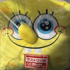 スポンジボブ一番くじ ラストワン賞 フェイスクッション - メルカリ