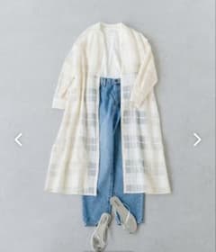 GW期間お値下げ中　北欧暮らしの道具店　シャツワンピース　レース　オフホワイト 北欧暮らしの道具店 シャツワンピース レース オフホワイト - メルカリ