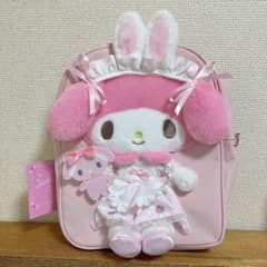 新品未使用　サンリオ　マイメロディ キャラクター形アップリケショルダーのサムネイル
