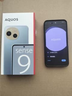 AQUOS sense 9 ブルー 本体のサムネイル