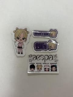 aespa ステッカー 4枚セット ウィンターのサムネイル