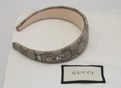 新品未使用☆GUCCI ヒグチユウコ カチューシャ 保存袋付 0634のサムネイル