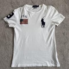 Ralph Lauren　ラルフローレン　Tシャツ　　Big Pony　白のサムネイル
