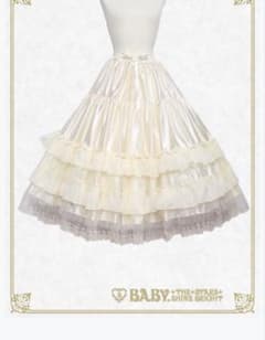 BABY,THE STARS SHINE BRIGHT ロングフリルペチコート フリルロングペチコート BABY, THE STARS SHINE BRIGHT - メルカリ