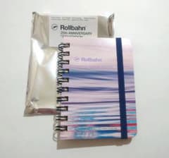 ロルバーン25周年 Rollbahn 100 ポケット付メモ 80アクアのサムネイル
