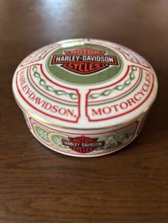 Harley-Davidson 陶器製小物入 ハーレーダビッドソン　有田焼　希少 Harley-Davidson 陶器製小物入 ハーレーダビッドソン 有田焼 希少