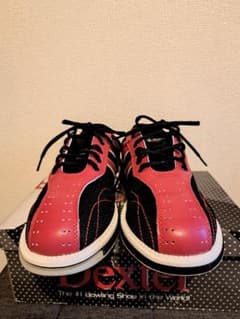 Dexter ボウリングシューズ US 9.5 赤黒 27.5のサムネイル