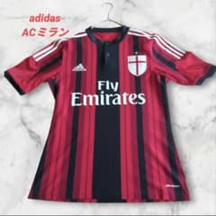 正規品】adidas ACミラン 14-15 ホーム ユニフォーム Mサイズ - メルカリ