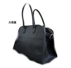 ザロウ　マルゴー風 黒 ハンドバッグ　ブラック THE ROW Margaux ザロウ マルゴー風 トートバッグ ハンドバッグ - メルカリ