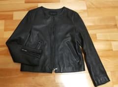 URBAN RESEARCH　皮ジャケット　黒　サイズ38のサムネイル