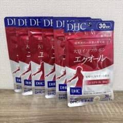 DHC 大豆イソフラボン エクオール 30日分 6袋セットのサムネイル