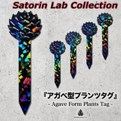 5枚セット　アガベ型プランツタグ Satorin Lab Collection 5枚セット アガベ型プランツタグ Satorin Lab Collection | Mercari