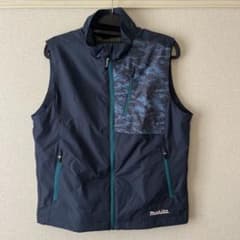 新品未使用！マキタ Makita 空調服 ファンベスト Lサイズ ネイビーのサムネイル