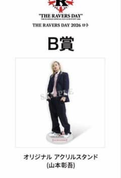 THE RAMPAGE 山本彰吾 THE RAVERS DAY 2026 ロト - メルカリ