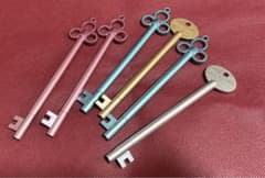 鍵型ボールペン6本セットのサムネイル