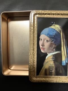 【空き缶のみ】フェルメール展　タイヨウノカンカン　真珠の耳飾りの少女のサムネイル