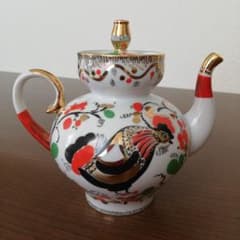 ポット　ロモノーソフ ロモノーソフ ビンテージ ティーポット 旧刻印 USSR インペリアル