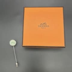 エルメス ☆ HERMES コロゾ ピンブローチ シルバー 馬 箱付 - メルカリ