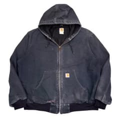 ケ*ン様 90s 00s Carhartt アクティブ ジャケット ブラック フ - メルカリ