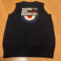 キャロウェイゴルフニットベスト紺色Mサイズのサムネイル