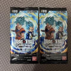 ドラゴンボール フュージョンワールド CROSS FORCE 2パックのサムネイル