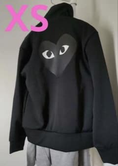 XS　正規品PLAY COMME DES GARÇONS ブラック ジャケットのサムネイル