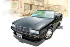 【額入り2Lイラスト】GM CADILLAC ALLANTE 1992のサムネイル