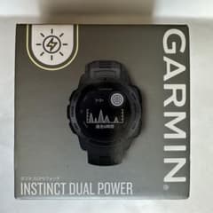 新品　GARMIN Instinct Dual Power Graphiteのサムネイル