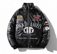 ゆ*け様 レーシングジャケット JACKDANIELS Jack Daniel's レーシング PUジャケット XLサイズ - メルカリ