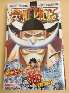 初版/帯付き/シュリンク付き】 ワンピース57巻 - メルカリ