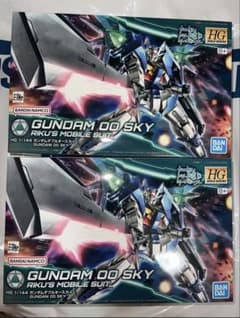 HGBD 1/144　ガンダムダブルオースカイ 2体セット HGBD 1/144 ガンダムダブルオースカイ 2体セット - メルカリ