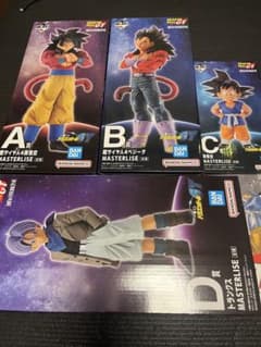 一番くじ ドラゴンボールGT MASTERLISE A B C D賞セット - メルカリ