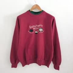 ​【90s】MC Sportswear 2重リブ レトロ刺繍スウェット XLのサムネイル