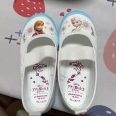 ゆなぽよ様専用アナ雪 上履き 上靴 16cm ☆新品未使用品☆のサムネイル