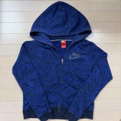 NIKE ジップパーカー ブルーのサムネイル