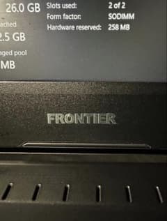 FRONTIERゲーミングCOREi7-11800H RTX3060 32GBのサムネイル