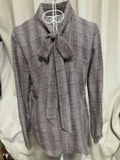 ニューヨーカー　ボウタイブラウス