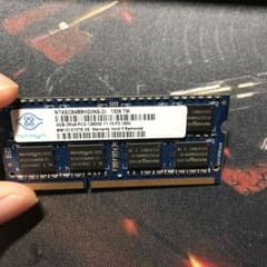 Nanyaノート用　RAM DDR3 4GB 2Rx8 1600のサムネイル