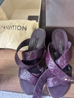 Louis Vuitton モノグラム サンダル パープルのサムネイル