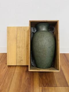 銀座和光 WAKO 青銅 花瓶 壺 田中角栄 贈 銀座和光 WAKO 青銅 花瓶 壺 田中角栄 贈 - メルカリ