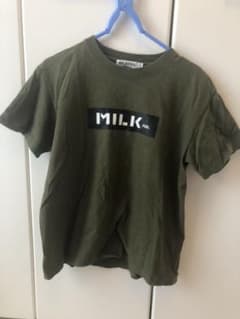Tシャツ　MILKFED. BARロゴ モスグリーンのサムネイル