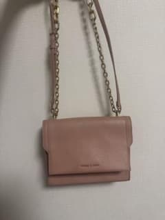 CHARLES & KEITH ショルダーバッグ ピンクのサムネイル