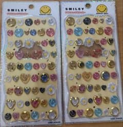 SMILEY ハーベイボール プチドロップステッカー 2枚セットのサムネイル